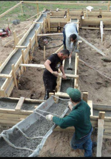 Как осуществляется заливка фундаментов любых типов?