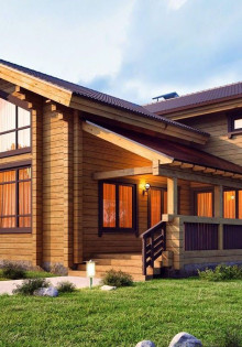 Достоинства домов из бруса