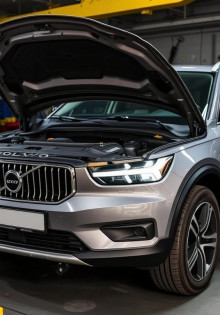 Техническое обслуживание Volvo XC40: просто, понятно и по делу
