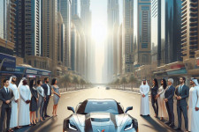 Who will be interested in renting a Corvette in Dubai?