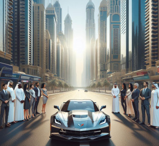 Who will be interested in renting a Corvette in Dubai?