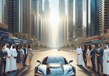 Who will be interested in renting a Corvette in Dubai?