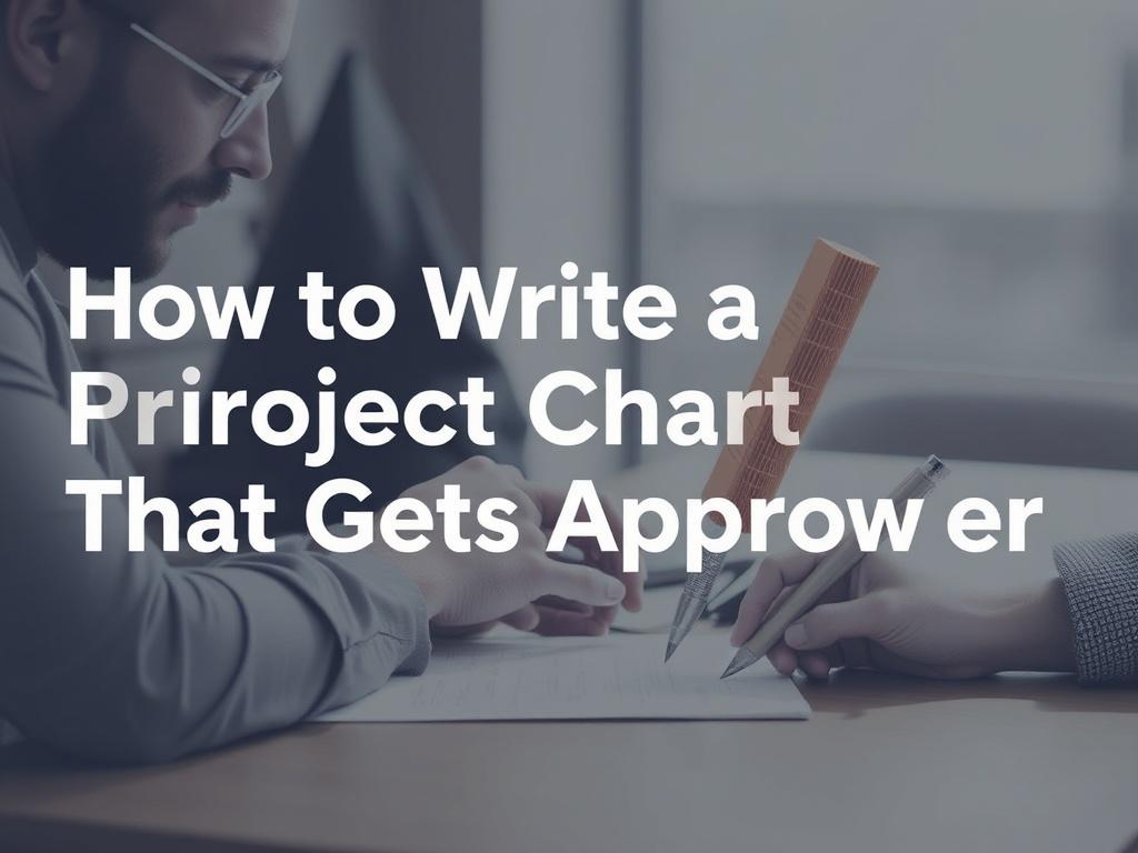     How to Write a Project Charter That Gets Approved. Typische Fehler, die die Genehmigung verhindern — und wie man sie vermeidet