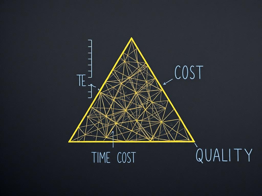     Die magische Dreiecksbeziehung: Zeit, Kosten, Qualität. Kontrollfragen für Ihre nächste Entscheidung