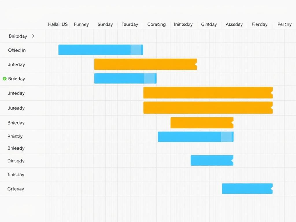     Gantt-Diagramme erstellen und interpretieren: Eine Anleitung. Zusammenarbeit, Teilen und Barrierefreiheit