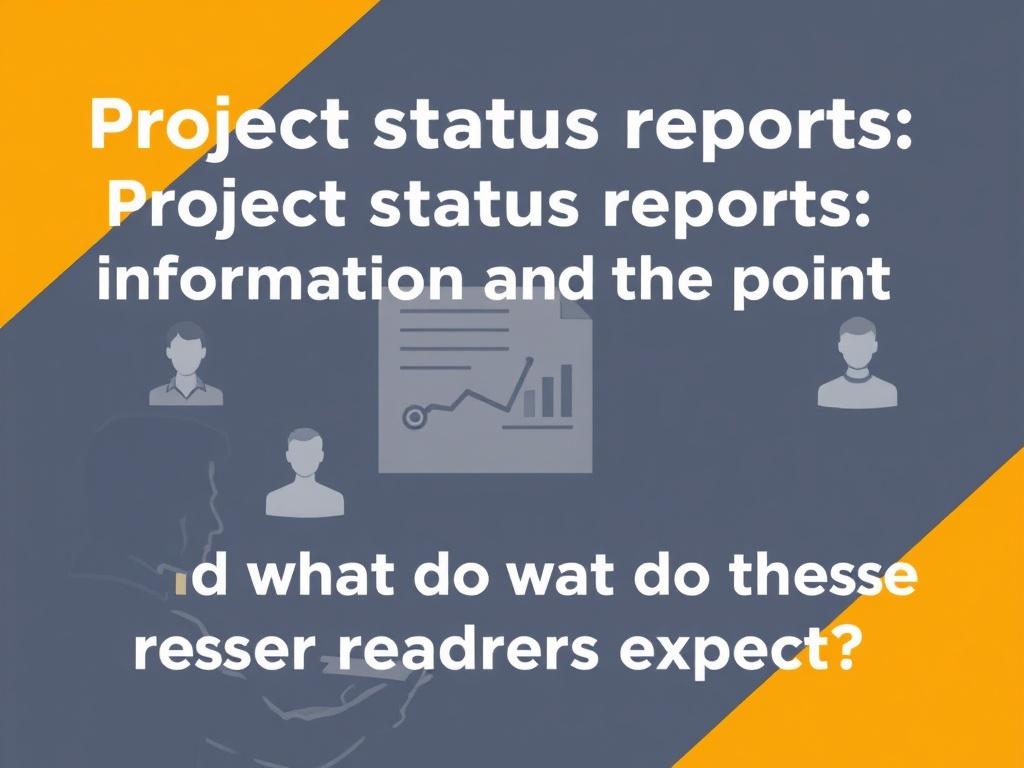     Projektstatusberichte: Informativ und auf den Punkt. Wer liest den Bericht — und was erwarten diese Leser?