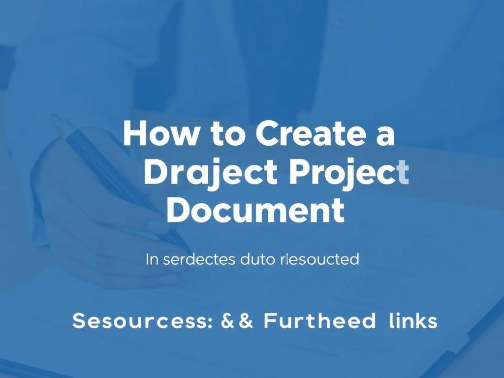     How to Create a Detailed Project Plan Document. Ressourcen & weiterführende Links