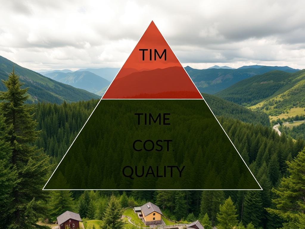     Die magische Dreiecksbeziehung: Zeit, Kosten, Qualität. Warum dieses Dreieck so mächtig ist — und warum Missverständnisse entstehen