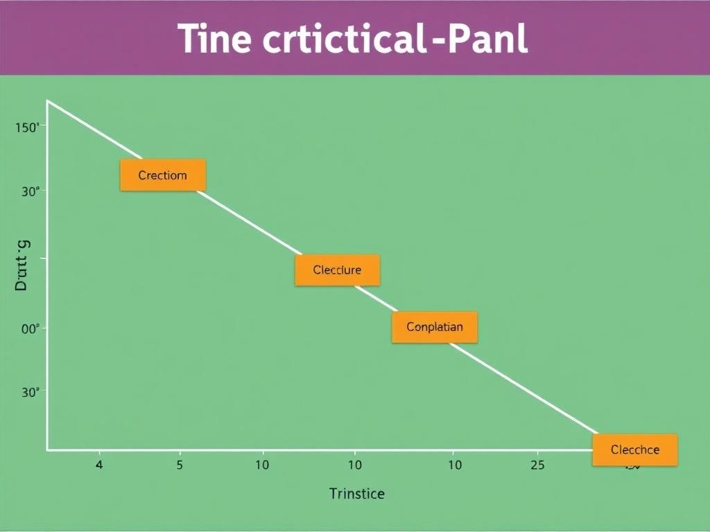    Der kritische Pfad: Identifizierung der zeitkritischen Aufgaben. Schlussfolgerung