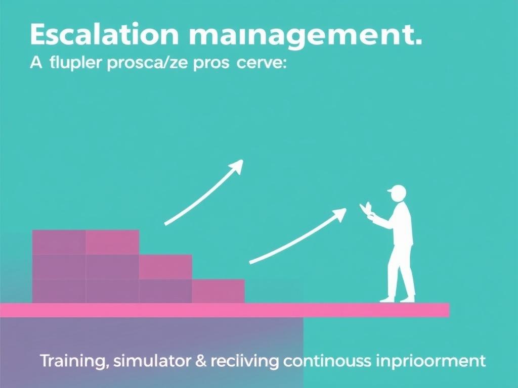     Eskalationsmanagement: Wann und wie Sie Probleme eskalieren. Training, Simulation und kontinuierliche Verbesserung