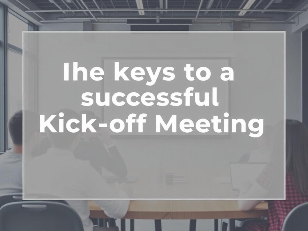     Les Clés pour Réussir une Réunion de Lancement (Kick-off). Rôles et responsabilités pendant le kick-off